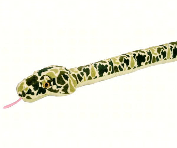 Camo Green 5" Plush Snake