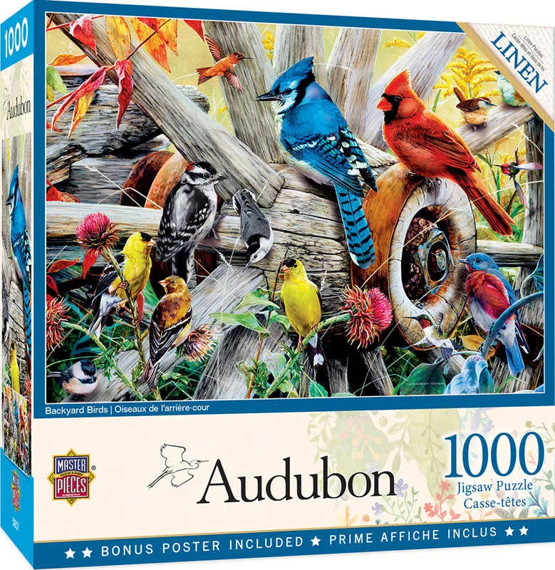 Backyard Birds 1000 pc Puzzle