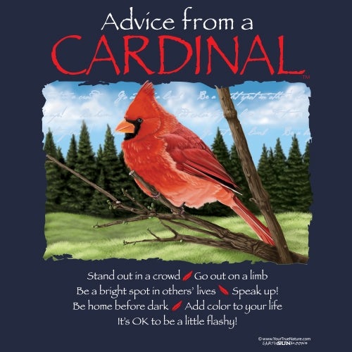 T-Shirt Advice Cardinal