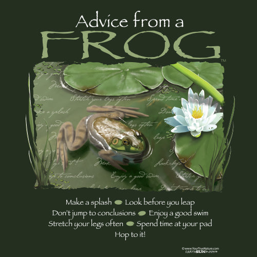 T-Shirt Advice Frog