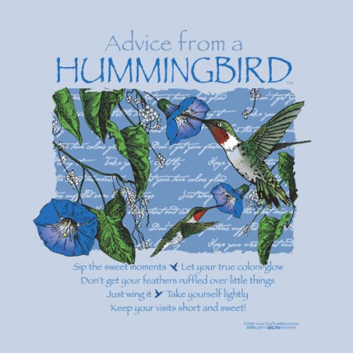 T-Shirt Advice Hummingbird