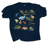 T-Shirt Frogs of the World