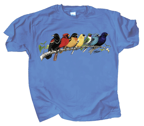 T-Shirt Songbird Spectrum