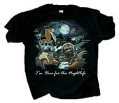 T-Shirt I'm Here for Nightlife