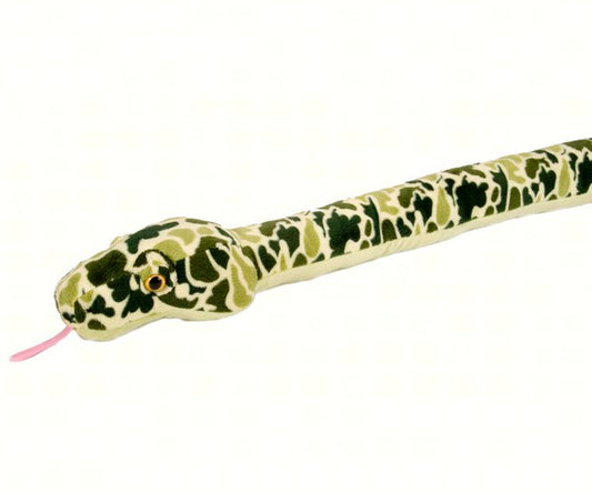 Camo Green 5" Plush Snake