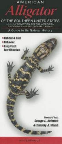 American Alligator of Southern United States Folding Guide
